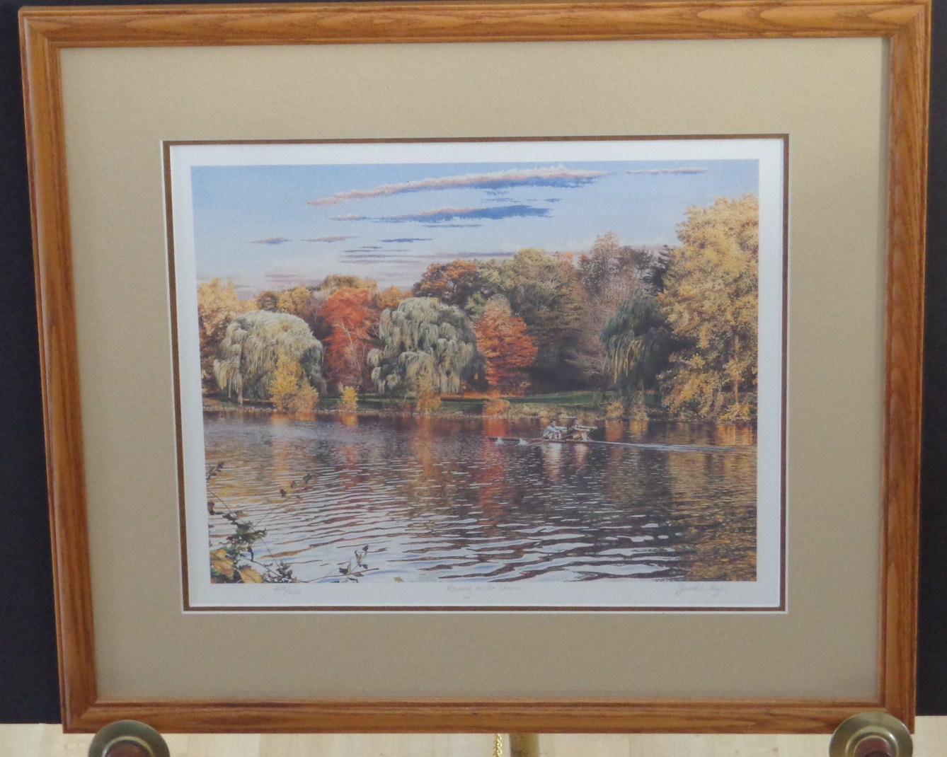 Rowing Down The Thames - Minerva Art Gallery & Custom Framing